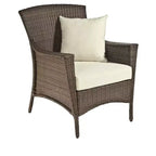 Jiallo Galeonen-Kollektion Outdoor-Gartenmöbel-Set 3-teilig mit Tisch