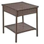 Jiallo Galeonen-Kollektion Outdoor-Gartenmöbel-Set 3-teilig mit Tisch