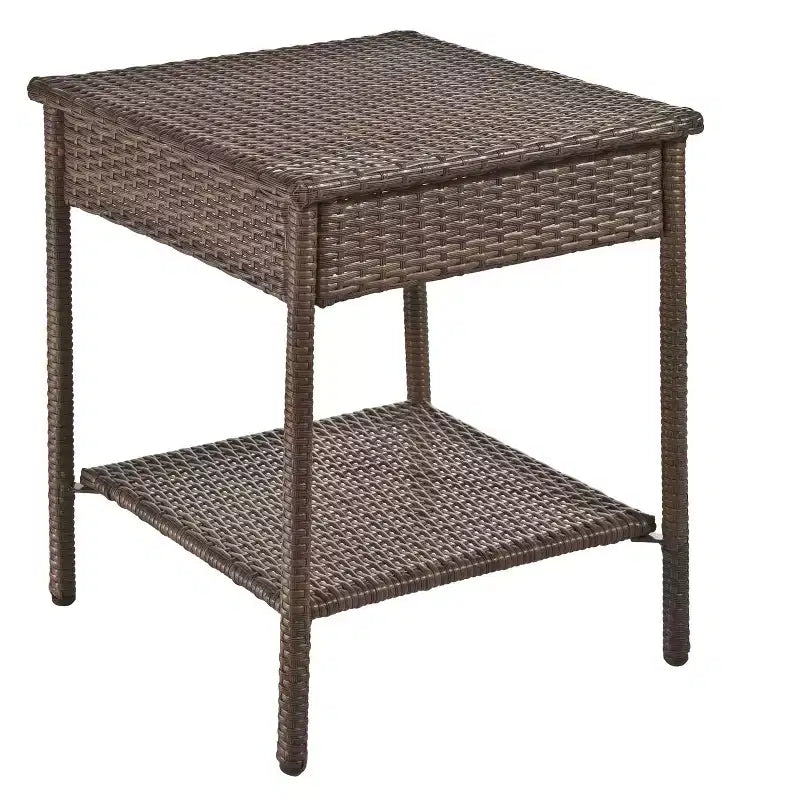 Jiallo Galeonen-Kollektion Outdoor-Gartenmöbel-Set 3-teilig mit Tisch