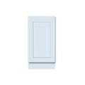 CASAINC W18x D24x H34.5 Kitchen Base Cabinet with 2 Doors