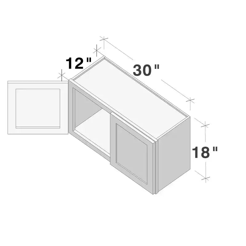 CASAINC B76x T30x H46 Küchen-Hängeschrank