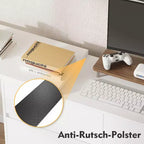 Famapy Cabrio-Kommode, Schminktisch mit 6 Schubladen, Lern-/Computertisch, All-in-One-Aufbewahrungseinheit für die Aufwertung Ihres Home-Office-Bereichs
