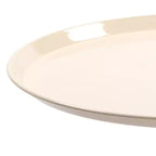 Okak Elegante Laternen-förmiger Beistelltisch mit Metallgestell, runder kleiner Tisch mit Sockel, Akzenttisch für Wohnzimmer, kleine Räume