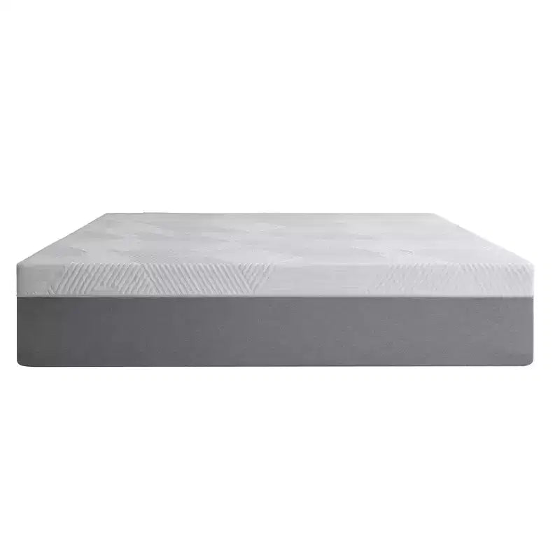 Wuleitex 10 inch comfortable memory foam mattress, three layers of breathable high-quality foam mattress, with removable cover