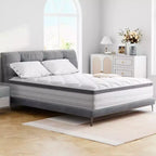 Wuleitex 10 Zoll bequeme Memory Foam Matratze, dreischichtige atmungsaktive hochwertige Schaumstoffmatratze, mit abnehmbarem Bezug