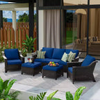 UPTIOT 5-teiliges Outdoor-Sitzgruppe