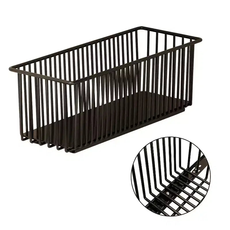 Multifunktionale ausziehbare Regalböden, 2er-Pack ausziehbarer Schrankorganizer, stabile Roll-Out-Schubladen aus Karbonstahl für Küchenschränke, Speisekammer, Bad, unter der Spüle