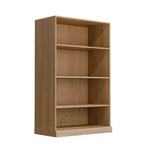 PexFix 49x31x16 Türenloses Bücherregal Holz Aktenschrank Bücherregal & Büroschrank für Küche Schlafzimmer Eingangsbereich Wohnzimmer Esszimmer Natur