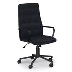 HomeStock 36 in.H Adjustable Height White Foam Seat Material with Swivels Office Chairs