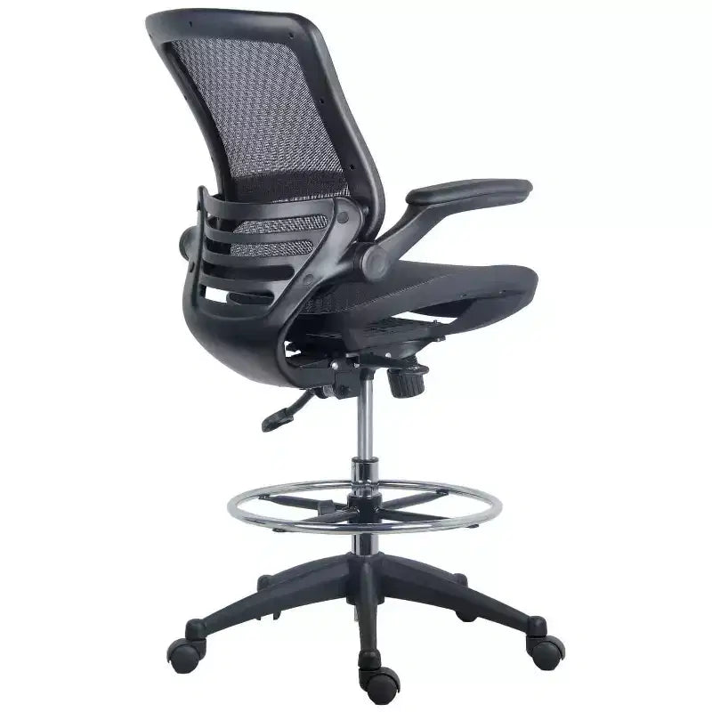 HomeStock 33 Zoll H Verstellbare Höhe Gold PU Leder Sitzmaterial mit verstellbarer Neigung Executive Bürostühle