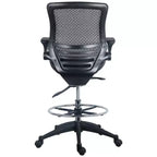 HomeStock 33 Zoll H Verstellbare Höhe Gold PU Leder Sitzmaterial mit verstellbarer Neigung Executive Bürostühle