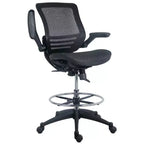 HomeStock 33 Zoll H Verstellbare Höhe Gold PU Leder Sitzmaterial mit verstellbarer Neigung Executive Bürostühle