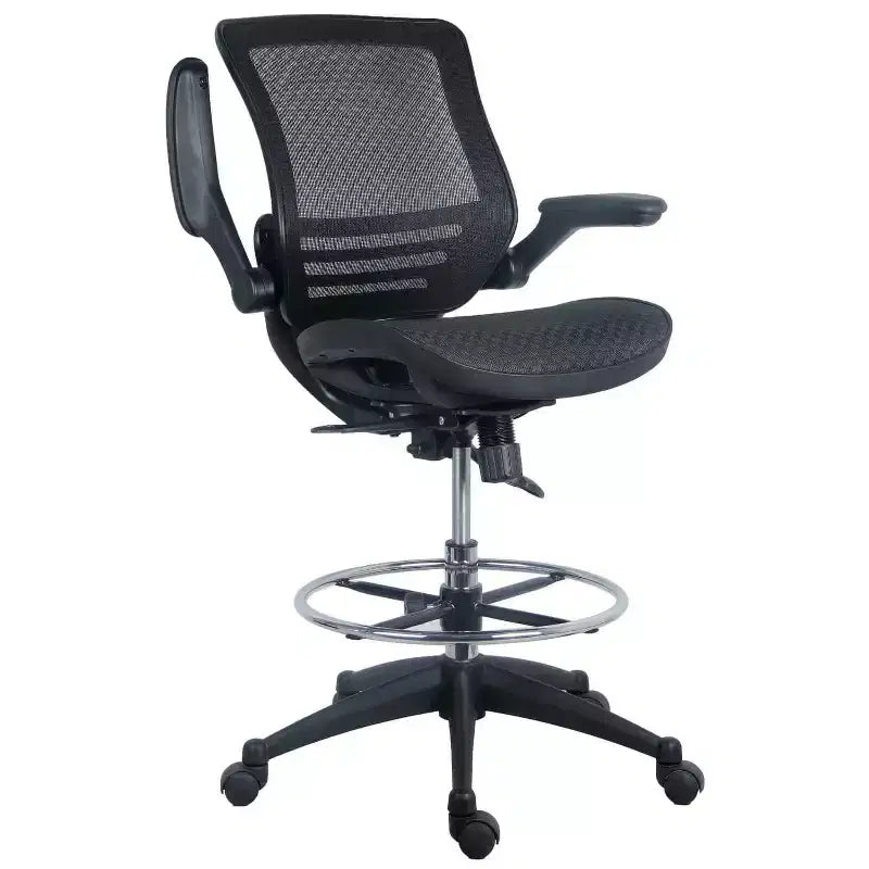 HomeStock 33 Zoll H Verstellbare Höhe Gold PU Leder Sitzmaterial mit verstellbarer Neigung Executive Bürostühle