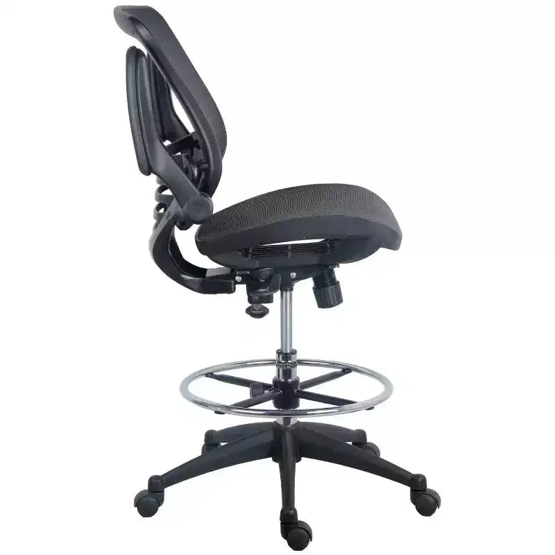 HomeStock 33 Zoll H Verstellbare Höhe Gold PU Leder Sitzmaterial mit verstellbarer Neigung Executive Bürostühle