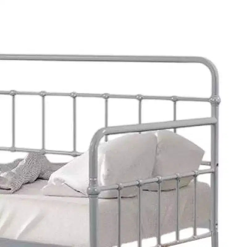 Tagesbett Royal Hampton mit Ausziehliege, klassisches, offenes Gestell aus silbernem Metall