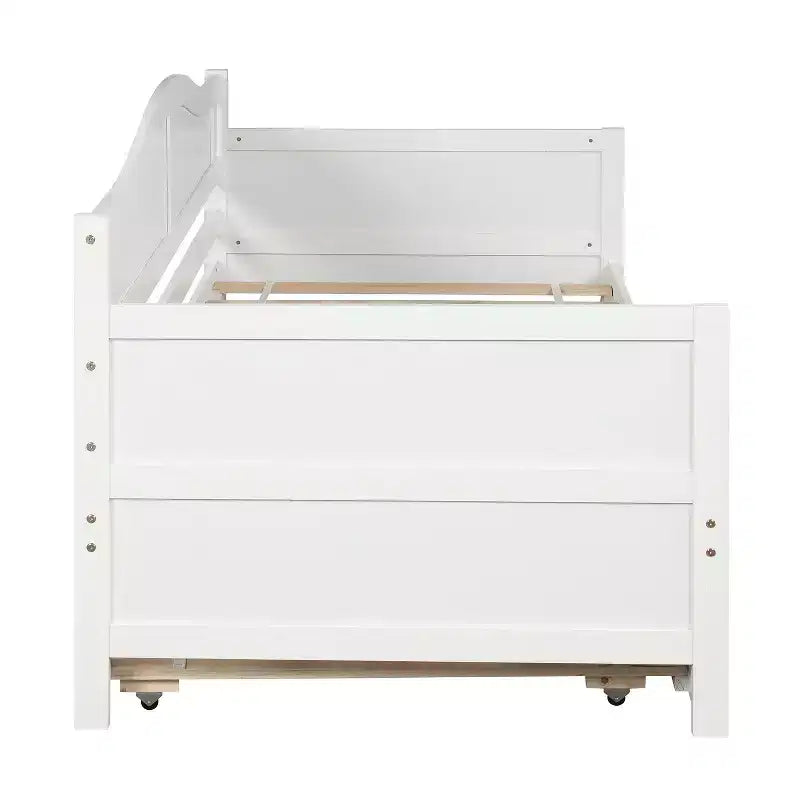 Luxystar Holz-Tagesbett mit ausziehbarem Rollbett für Schlafzimmer und Wohnzimmer
