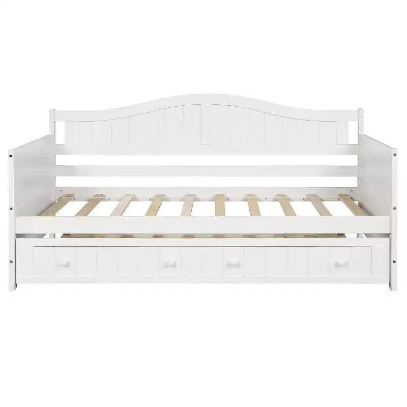 Luxystar Holz-Tagesbett mit ausziehbarem Rollbett für Schlafzimmer und Wohnzimmer