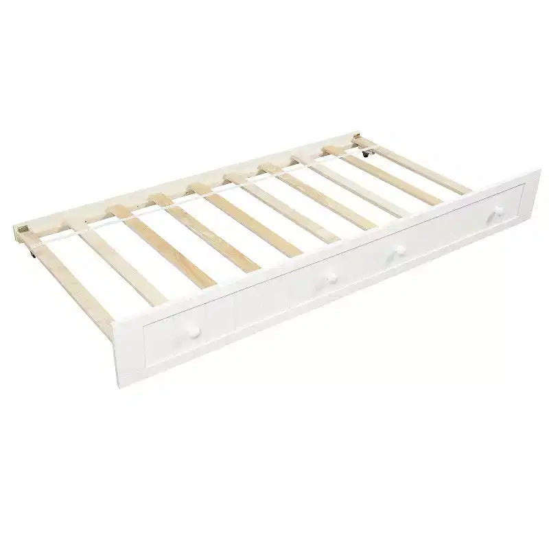 Luxystar Holz-Tagesbett mit ausziehbarem Rollbett für Schlafzimmer und Wohnzimmer