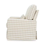 Namesake Crawford Pillowback Bequemer Drehsessel zum Gleiten