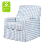 Namesake Crawford Pillowback Bequemer Drehsessel zum Gleiten
