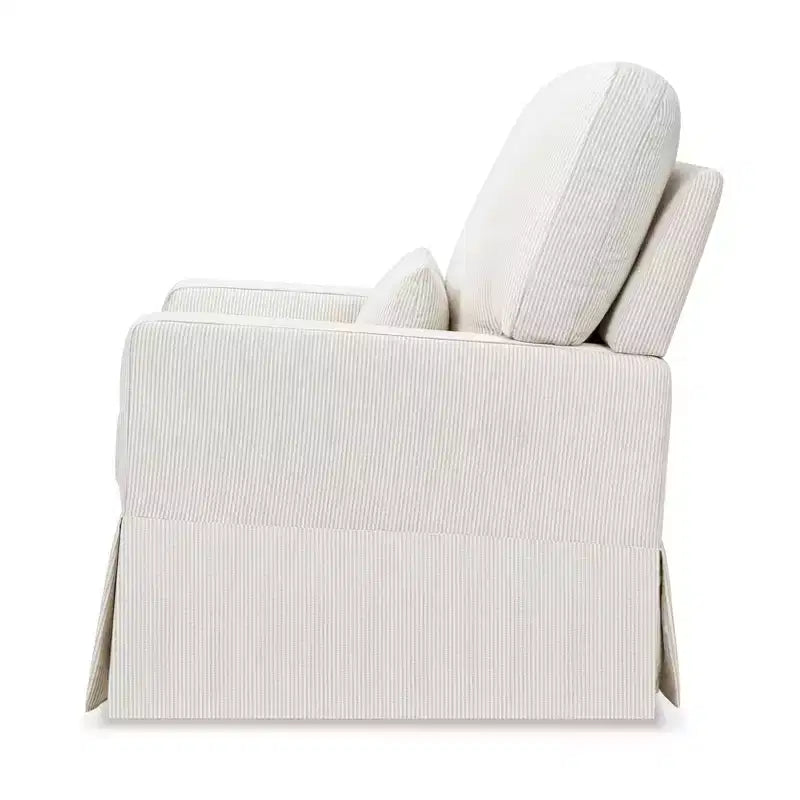 Namesake Crawford Pillowback Bequemer Drehsessel zum Gleiten