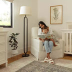 Namesake Crawford Pillowback Bequemer Drehsessel zum Gleiten