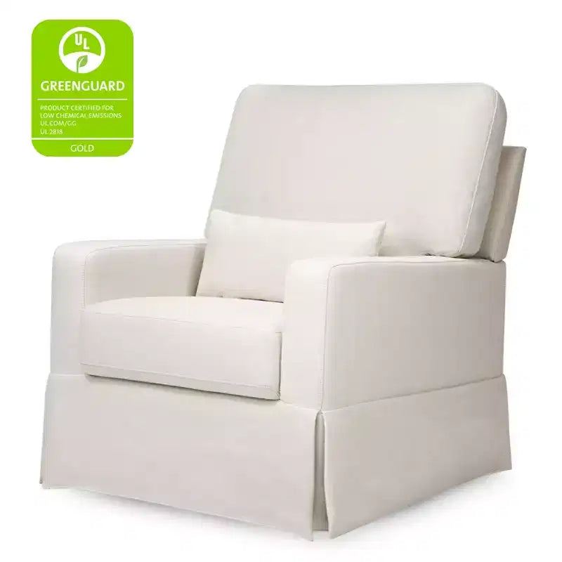 Namesake Crawford Pillowback Bequemer Drehsessel zum Gleiten