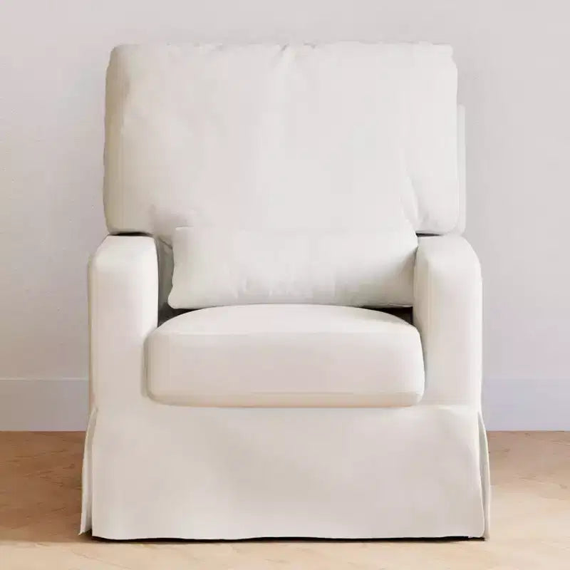 Namesake Crawford Pillowback Bequemer Drehsessel zum Gleiten