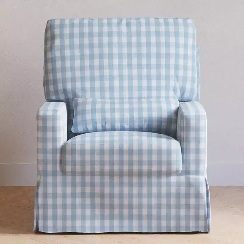 Namesake Crawford Pillowback Bequemer Drehsessel zum Gleiten