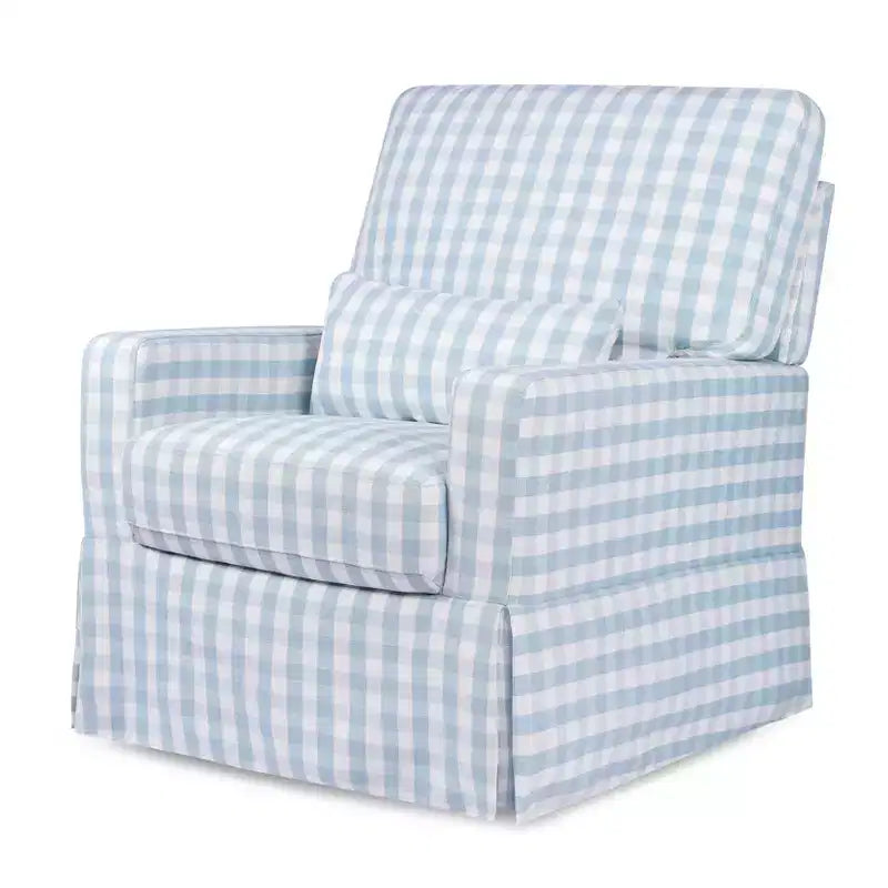 Namesake Crawford Pillowback Comfort Swivel Glider