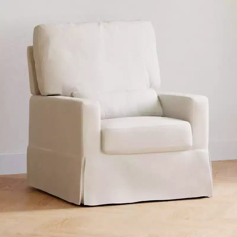 Namesake Crawford Pillowback Bequemer Drehsessel zum Gleiten