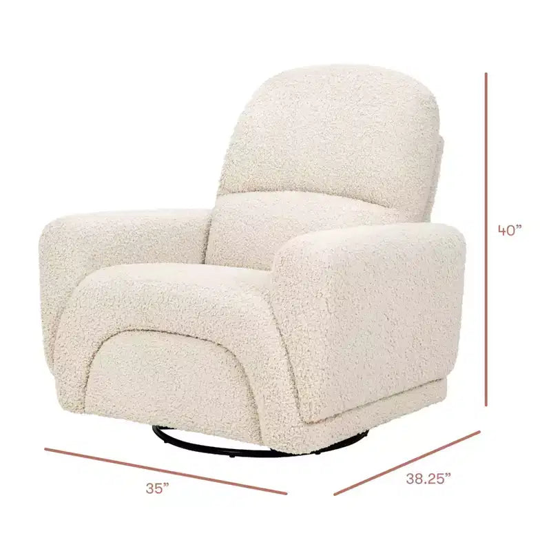 Babyletto Rainbow Relaxsessel mit Drehfunktion und Schaukelfunktion