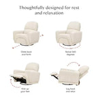 Babyletto Rainbow Relaxsessel mit Drehfunktion und Schaukelfunktion