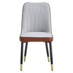 Zeus & Ruta 2er-Set Esszimmerstühle mit PU-Kissen & Metallbeinen, Ideal für Küche, Esszimmer & Wohnzimmer
