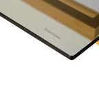 Techni Mobili Home-Office-Schreibtisch mit Erhöhung, Gold