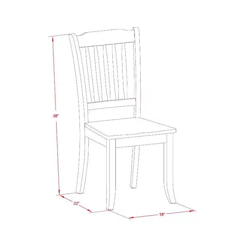 HomeStock 5-teiliges Esszimmer-Set mit Tischplatte aus massivem Holz in Leinenweiß und Klappe – für 4 Personen