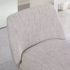 Homy Casa 2er-Set drehbarer Barhocker in Thekenhöhe mit gepolsterten Sitzen, Sitzhöhe 65 cm