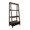 GDFStudio Blairmont Modern 68 Acacia Wood Ladder Shelf