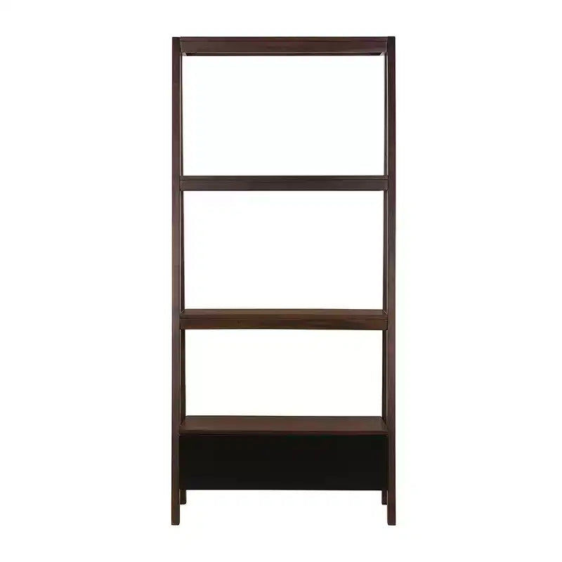 GDFStudio Blairmont Modernes Akazienholz-Leiterregal 68
