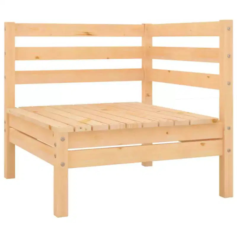 vidaXL Garten-Lounge-Set Massives Kiefernholz Modulares Garten-Lounge-Set