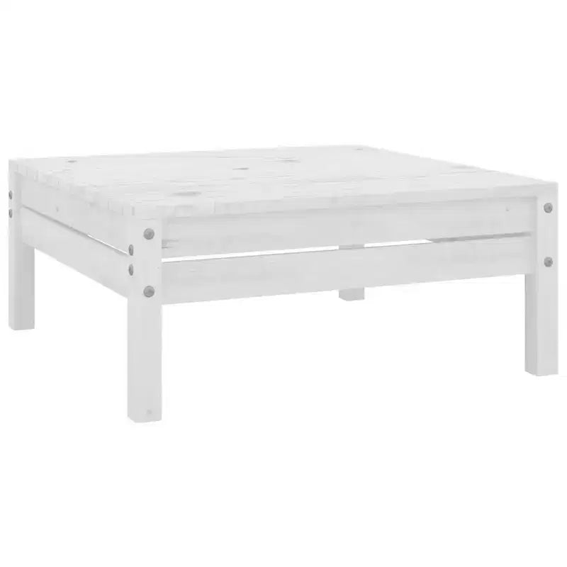vidaXL Garten-Lounge-Set Massives Kiefernholz Modulares Garten-Lounge-Set