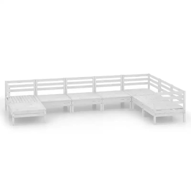 vidaXL Garden Lounge Set Solid pine wood Modular Garden Lounge Set