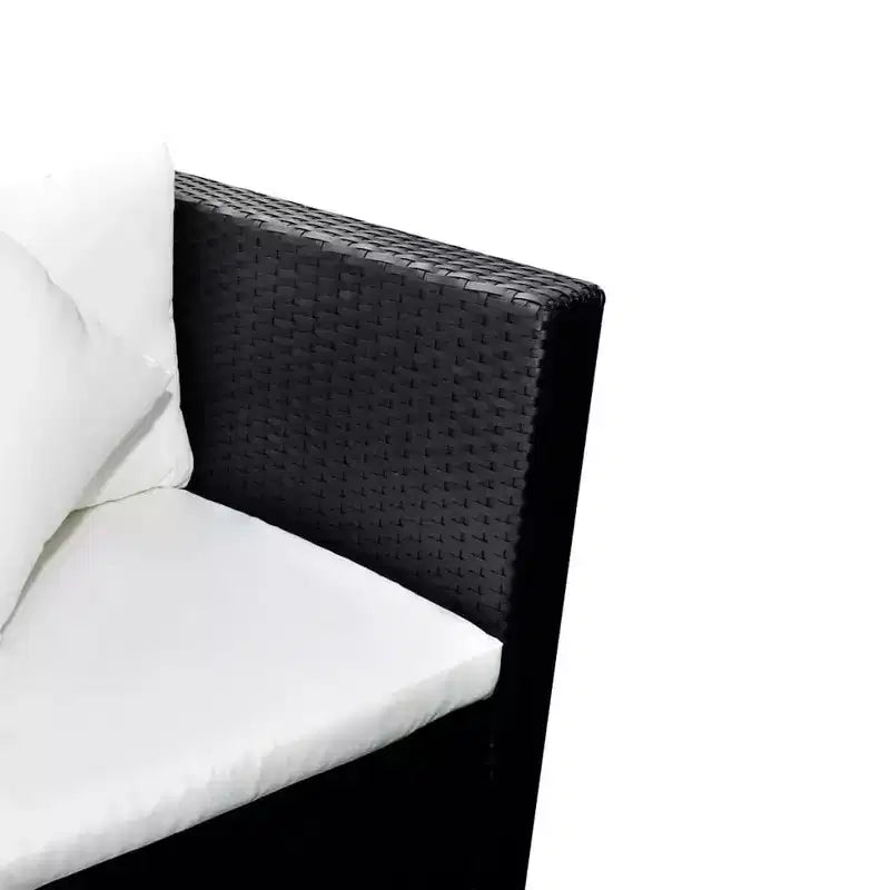 vidaXL Loungemöbel-Set, 4-teilig, mit Couchtisch, Rattan – Braun