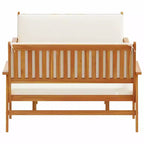 vidaXL Garten-Sofa-Set 4-tlg. Braun 75 x 45 x 38 cm Massivholz Akazie