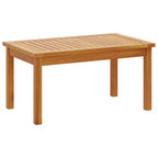 vidaXL Garten-Sofa-Set 4-tlg. Braun 75 x 45 x 38 cm Massivholz Akazie