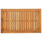 vidaXL Garten-Sofa-Set 4-tlg. Braun 75 x 45 x 38 cm Massivholz Akazie