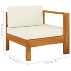 vidaXL Loungeset aus Holz, Holz