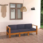 vidaXL Loungeset aus Holz, Holz