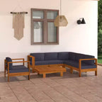 vidaXL Loungeset aus Holz, Holz