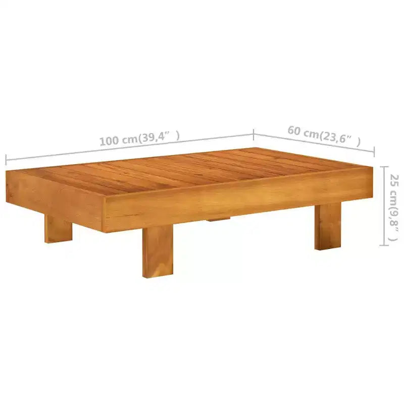 vidaXL Loungeset aus Holz, Holz